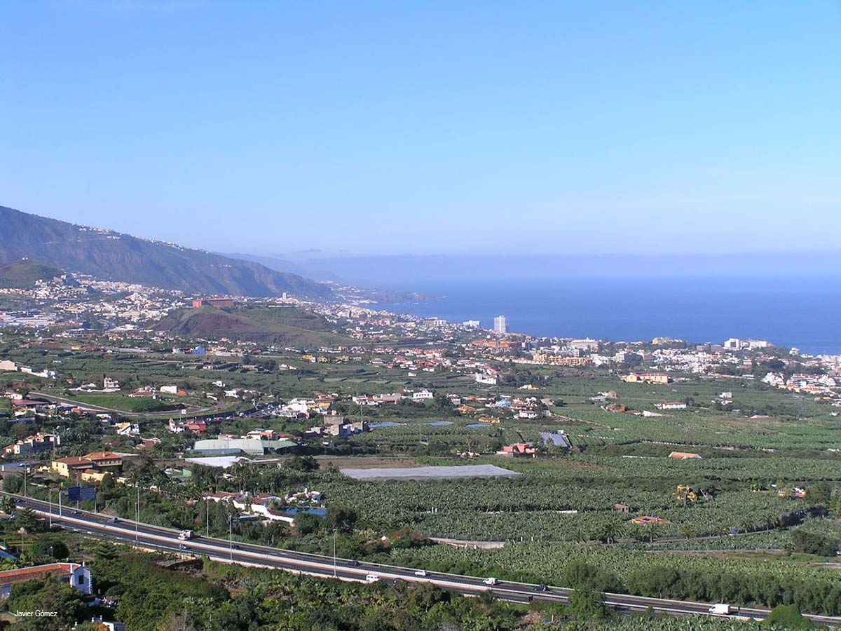 Valle de la Orotava en Tenerife