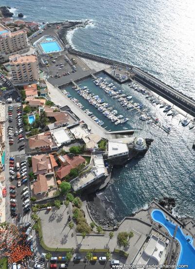 Candelaria desde el aire