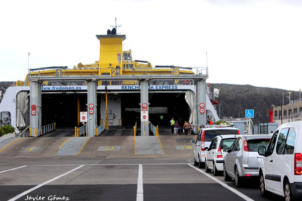 Barco de Tenerife a La Gomera