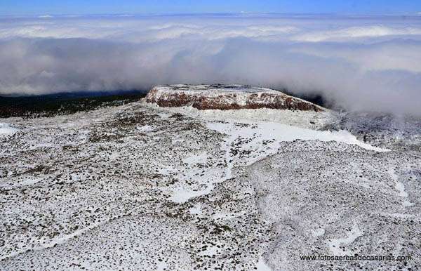 Nevada primaveral en el Teide 3