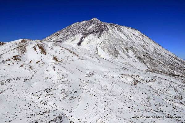 Nevada primaveral en el Teide 4
