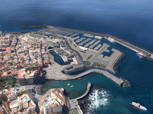 PMM - Maqueta del Nuevo Puerto en el Puerto de la Cruz