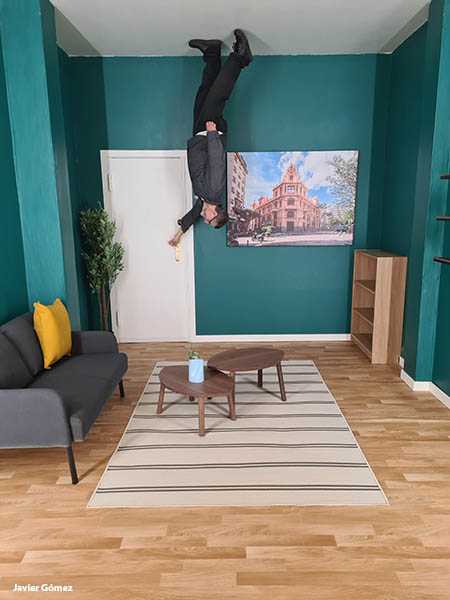 Andando por el techo