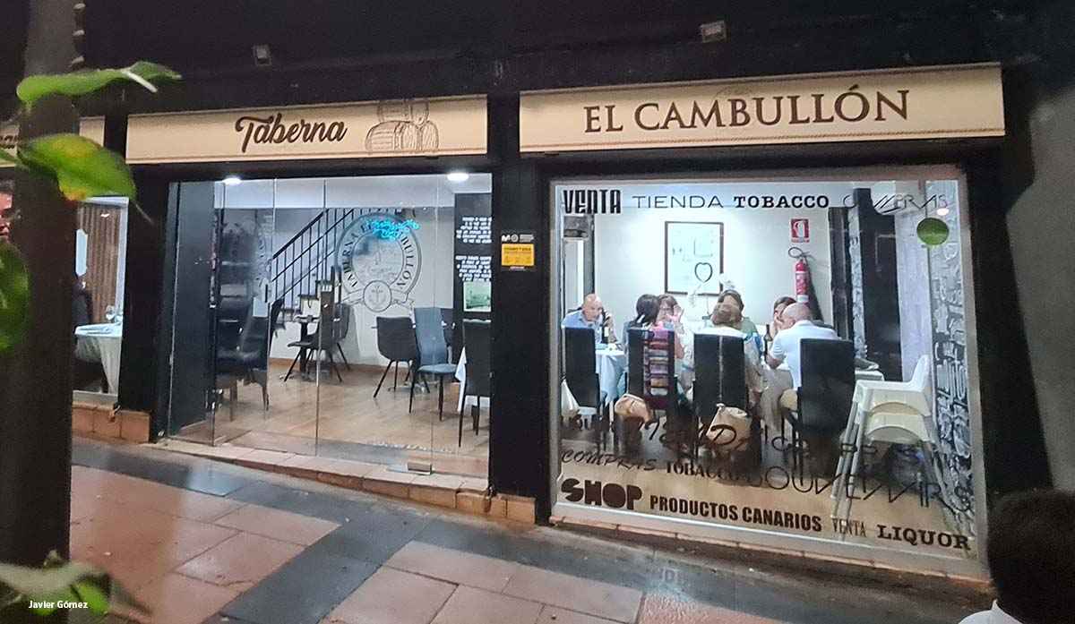 Taberna el Cambullón en Santa Cruz