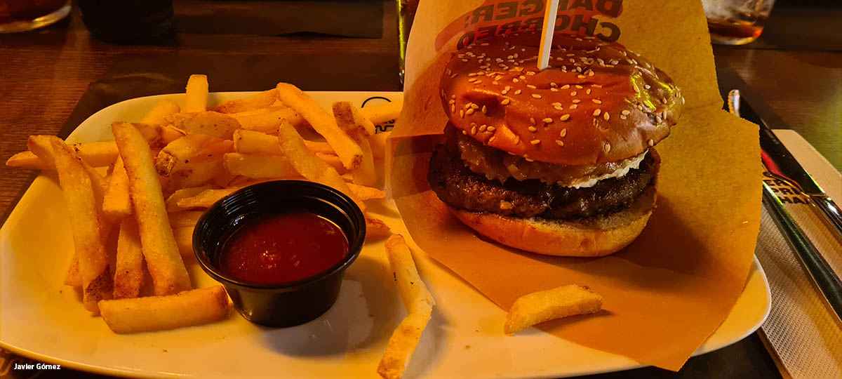 Hamburguesa M-30 en Goiko
