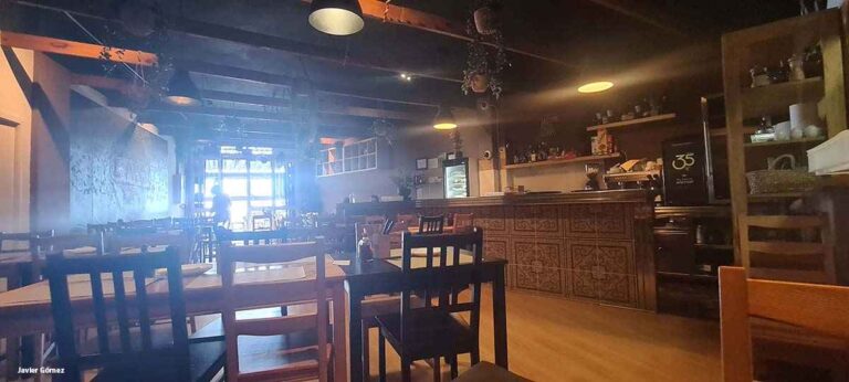 Interior de la pizzeria la Albahaca 768x346