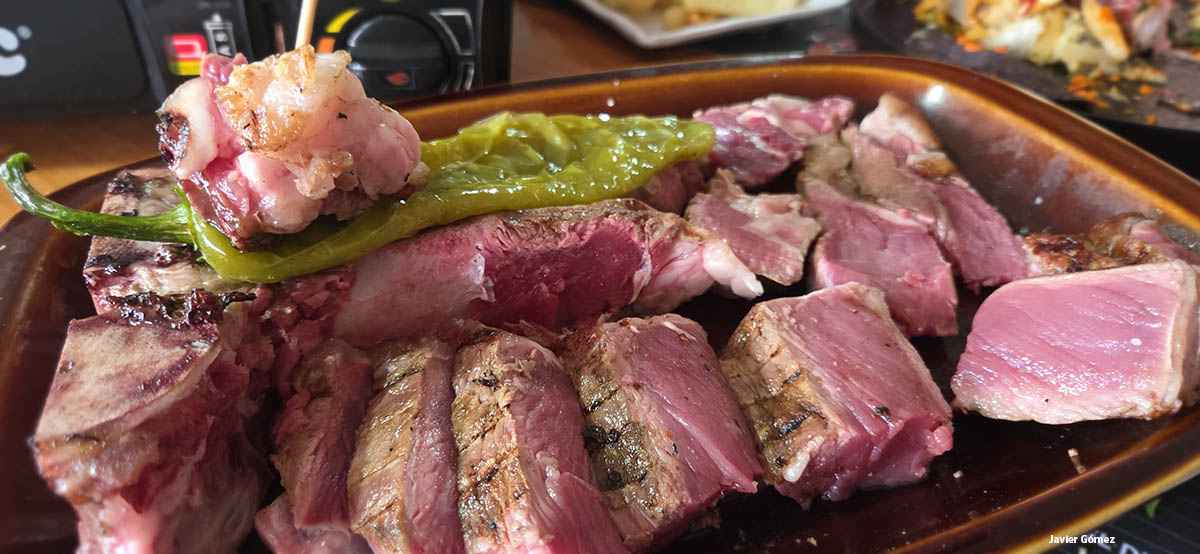 Chuletón T-Bone en El Fogón