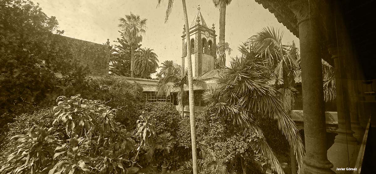 Incendio de la iglesia de San Agustín en La Laguna