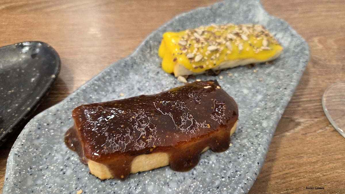 Quesos ahumados del Patio de la Camelia