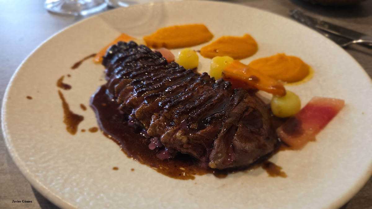 Maigret de pato en Tasca Ihuey