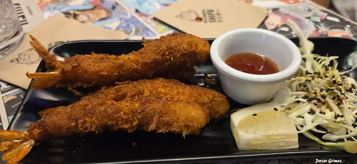 Crispy Ebi en Ramen Shifu Crispy Ebi en Ramen Shifu