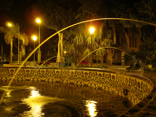 La Plaza de los Patos, en Santa Cruz
